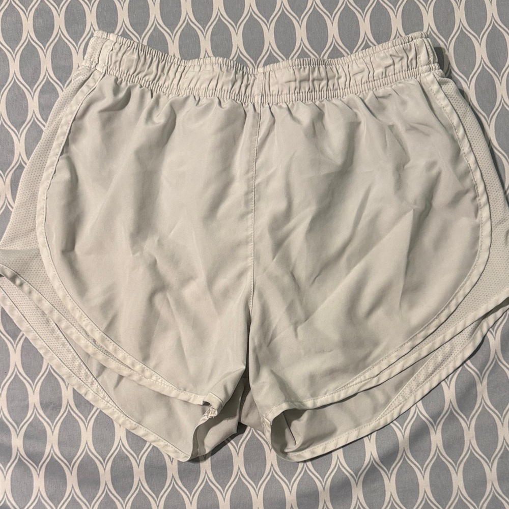 Nike Women's Cream Athletic Shorts